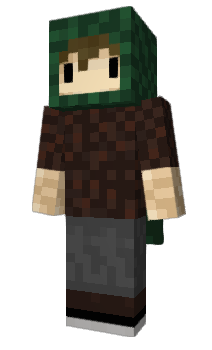 Minecraft скин по нику 1hax