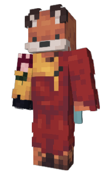 Minecraft скин по нику 2fox12
