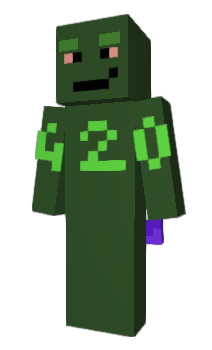 Minecraft скин по нику 420user