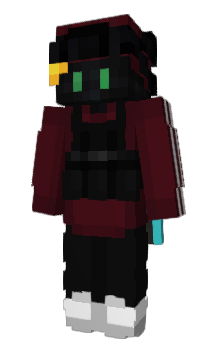 Minecraft скин по нику AQUlNOby02