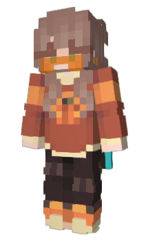 Minecraft skin Anfisa445