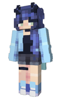Minecraft скин по нику Aunya