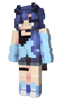 Minecraft скін по ніку Aunya