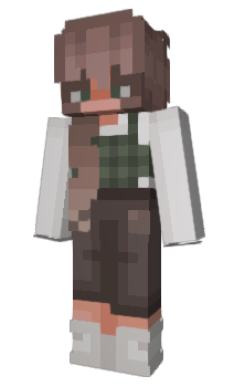 Minecraft skin Axolottel