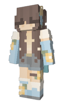 Minecraft skin Azuralea