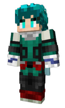 Minecraft skin BAKUGOUU