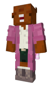 Minecraft skin BOBRONATOR