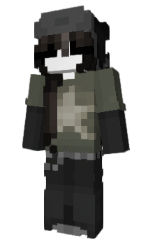 Minecraft скін по ніку Basiaowczarka