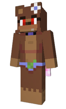Minecraft skin BeSHeNyKot