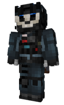 Minecraft skin BlaqAura