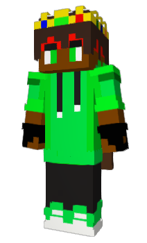 Minecraft скин по нику BlaqAura