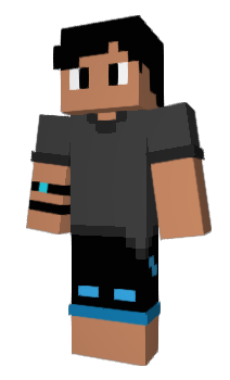 Minecraft скин по нику Blue_TQ