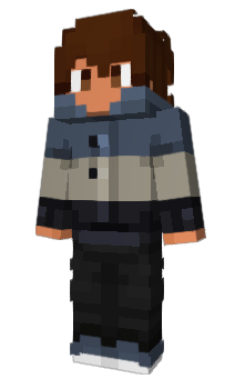 Minecraft skin Bolachacinza
