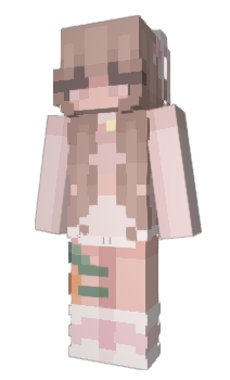 Minecraft скін по ніку BubblyyBunnyy