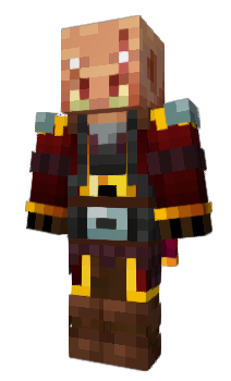 Minecraft скин по нику CaptainRose1449