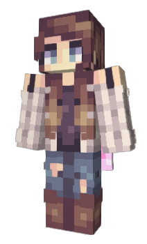 Minecraft скин по нику Caroline_Rokatis