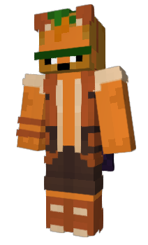 Minecraft skin CarrotHeadMan