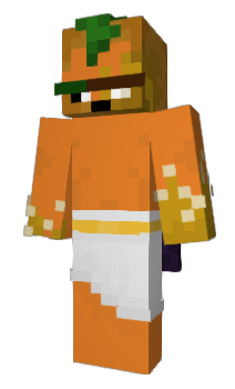 Minecraft скин по нику CarrotHeadMan
