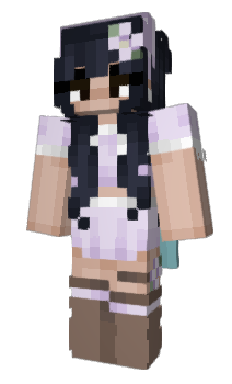 Minecraft skin CatGirlPawJobz