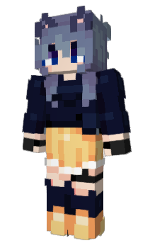 Minecraft skin Catlovercaves