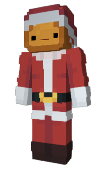 Minecraft скин по нику ChristmasSanta
