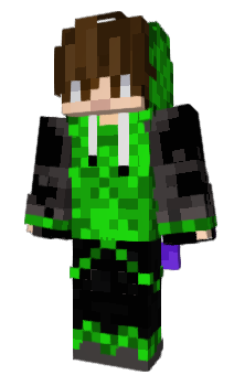 Minecraft skin Corrupted_Tree