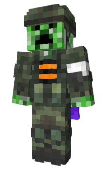 Minecraft скін по ніку Creeperman4ik