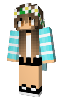 Minecraft скин по нику CrystalQueen