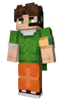 Minecraft skin CucumberYouTube