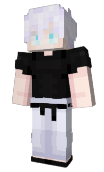 Minecraft skin Cyyanwwool