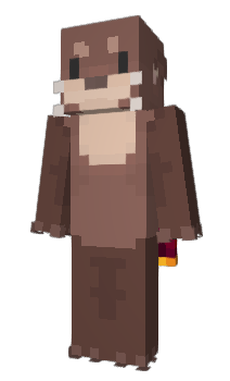 Minecraft скин по нику DanDaOtter