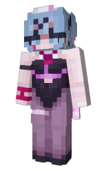 Minecraft skin DelphineAriel