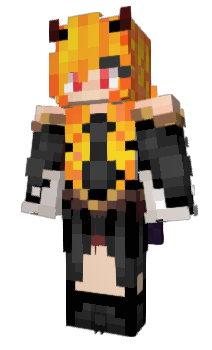 Minecraft скин по нику Demonic_Empress