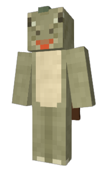 Minecraft skin DerpyDino
