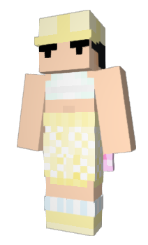 Minecraft skin DollFlower