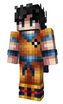 Minecraft скин по нику DragonBallZ