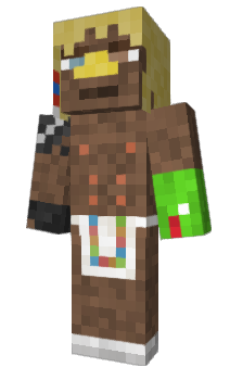 Minecraft skin Duke_Snukem