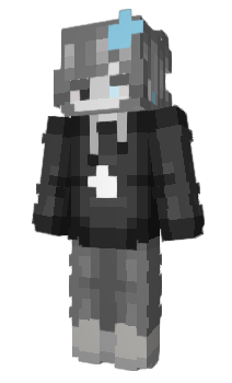 Minecraft skin Elurophobic