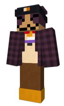 Minecraft скін по ніку EvrnoobJR