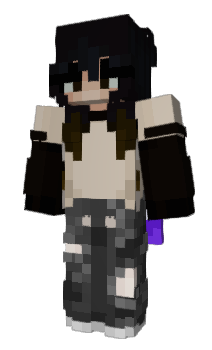 Minecraft skin FaZeQueenMiku