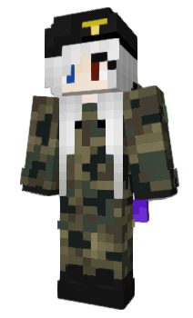Minecraft скин по нику FaZeQueenMiku