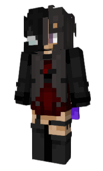 Minecraft skin FaZeQueenMiku