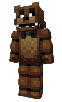 Minecraft скін по ніку Feddby_Fabear