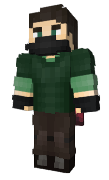 Minecraft скін по ніку FedotMix