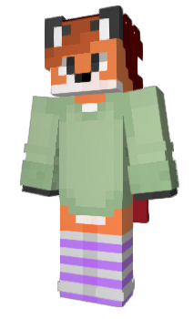 Minecraft скин по нику FlippenFox
