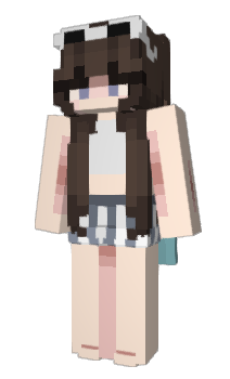 Minecraft скин по нику FoxyCrys