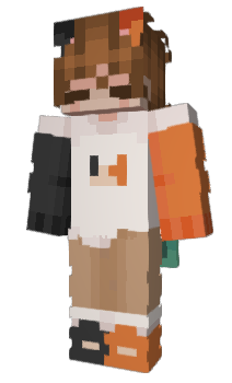 Minecraft скин по нику FredsBACK