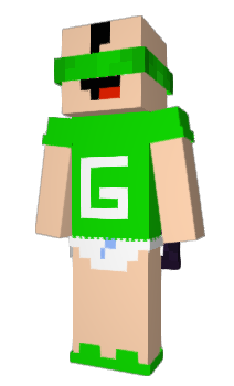 Minecraft скін по ніку GaminMonstrosity