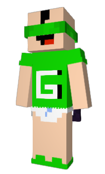Minecraft скін по ніку GaminMonstrosity