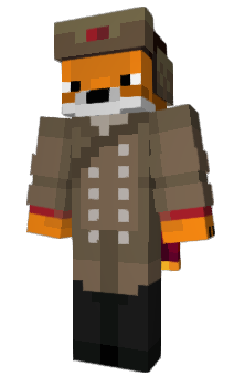 Minecraft скін по ніку Gfox_urss